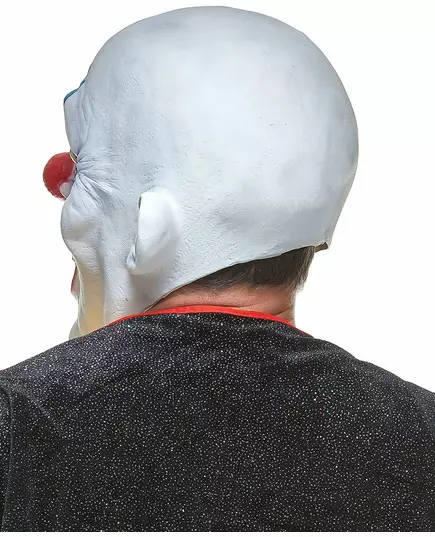 Diabolisk clownmask i latex vuxen, image 2