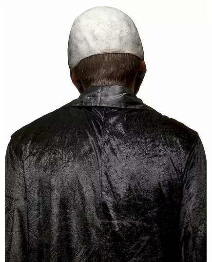 Skrämmande latexmask med dödskalle vuxen Halloween, image 2