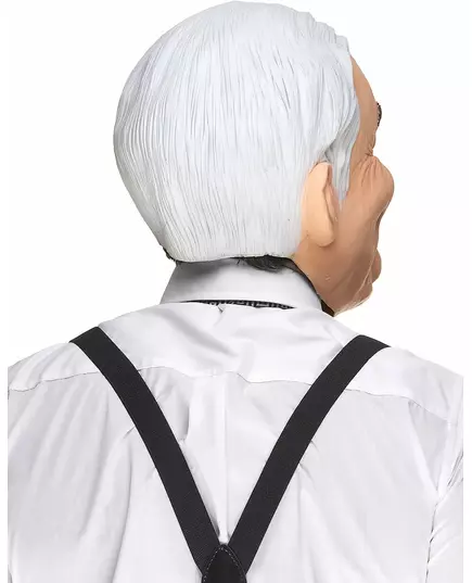 Humoristisk latexmask Dominique vuxen, image 2