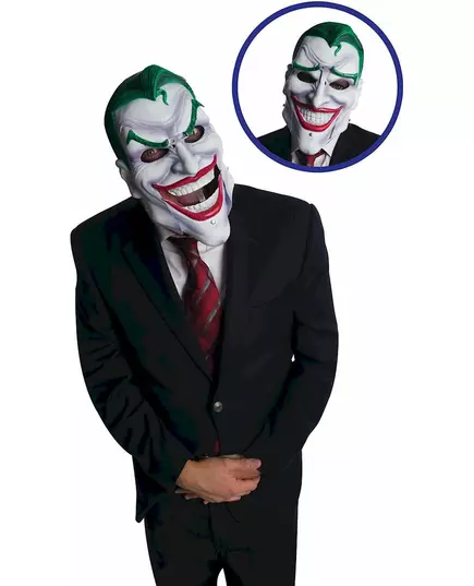 Lyxig rörlig Joker™-mask vuxen, image 2