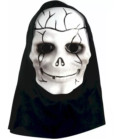 Skelettmask med huva barn, image 2