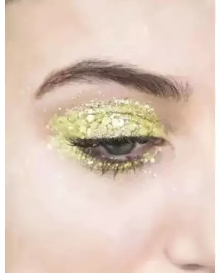 Biologiskt nedbrytbart glitter Parachute doré - Si si la paillette, image 2