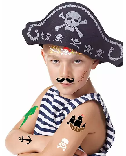 Sminkschabloner pirat, image 2