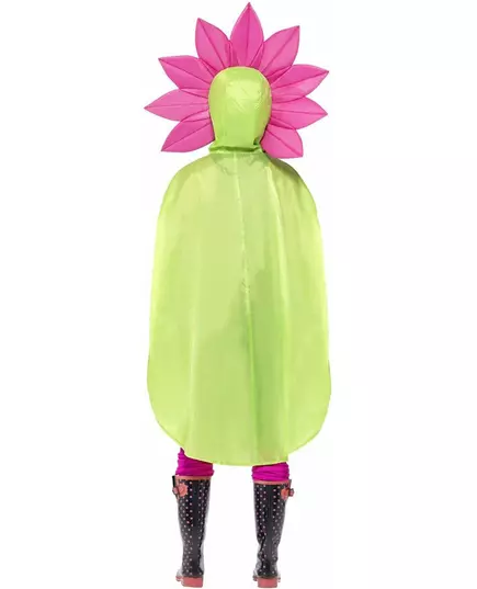 Blomsterponcho vuxen, image 2