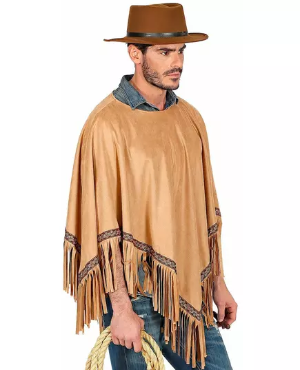 Lyxig indiansk poncho vuxen, image 2