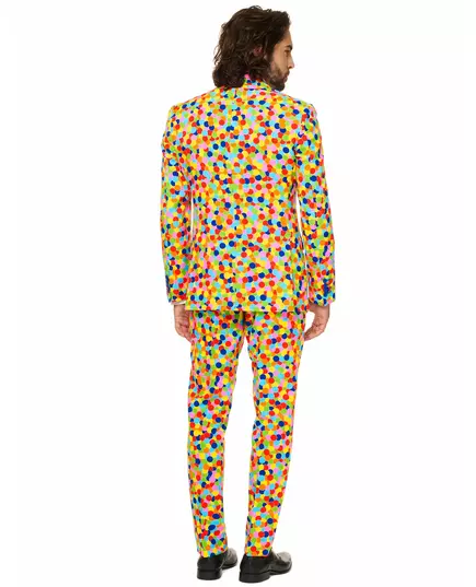 Maskeraddräkt Mr. Confetteroni herr Opposuits™, Storlek: X-Large (EU 56-58), image 2