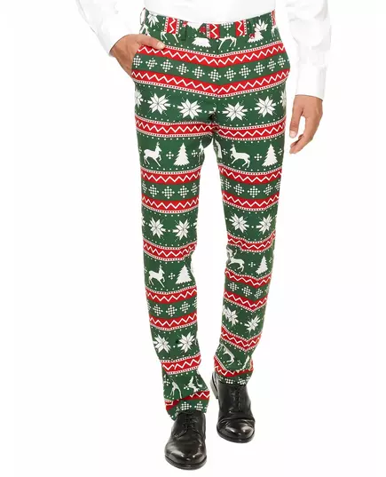 Mr. Festive grön kostym herr Opposuits™, Storlek: Large (EU 54), image 2
