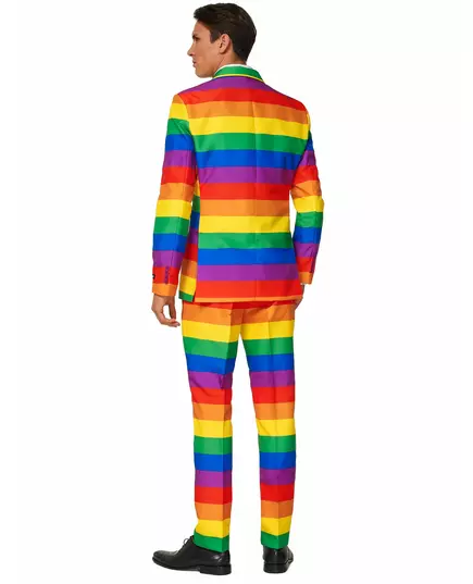 Mr. Rainbow Suitmeister™-maskeraddräkt herr, Storlek: X-Large (EU 56-58), image 2