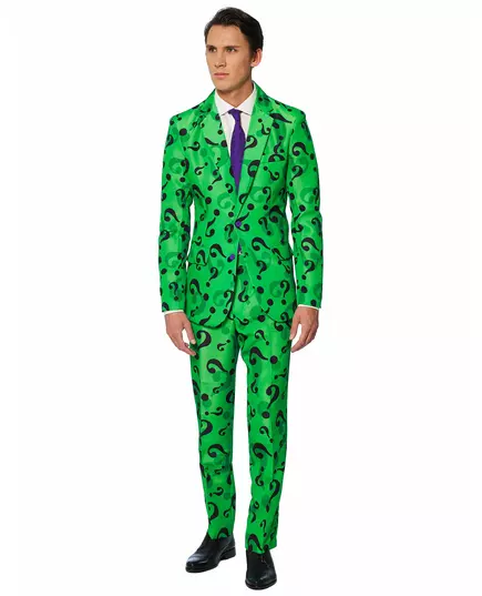 Mr. Riddler™-dräkt vuxen Suitmeister™, Storlek: X-Large (EU 56-58), image 2