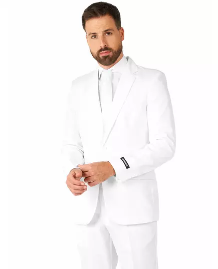 Mr. Solid vit kostym herr Suitmeister™, Storlek: X-Large (EU 56-58), image 2