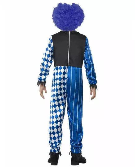 Harlekinclown-maskeraddräkt barn Halloween, Storlek: 13-15 år, image 2