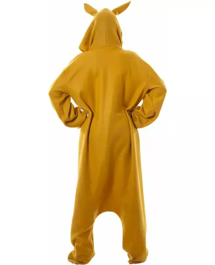 Kängurumaskeraddräkt jumpsuit vuxen, Storlek: Large, image 2