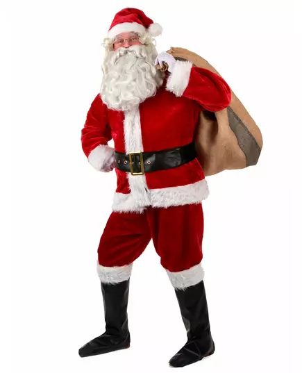 Komplett lyxig jultomtemaskeraddräkt vuxen, Storlek: X-Large, image 2