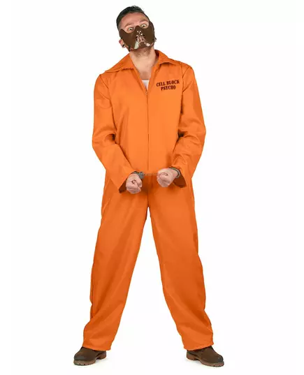 Kannibalisk fångmaskeraddräkt herr Halloween, Storlek: Medium/Large, image 2