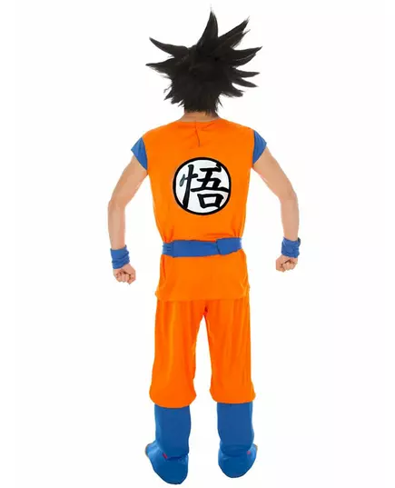 Goku Saiyan Dragon ball Z™-maskeraddräkt vuxen, Storlek: Medium, image 2