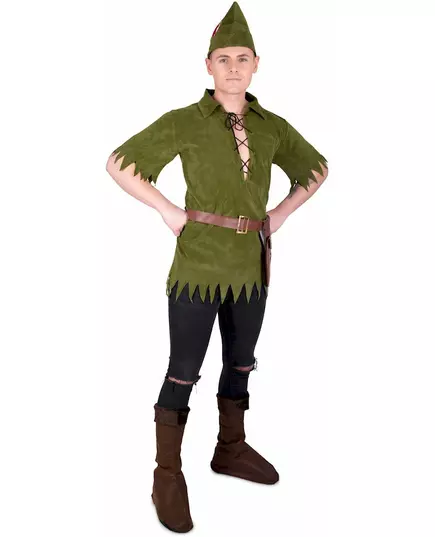 Skogsmänniskomaskeraddräkt med mockaeffekt för herr, Storlek: X-Large, image 2