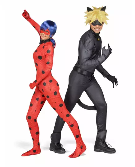 Komplett Ladybug-maskeraddräkt Miraculous™ vuxen, Storlek: Small, image 2
