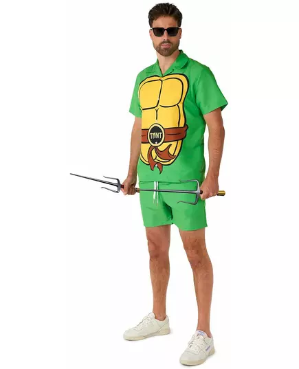Tortue Ninja™ sommarmaskeraddräkt för vuxen Suitmeister™, Storlek: Small (EU 44-46), image 2