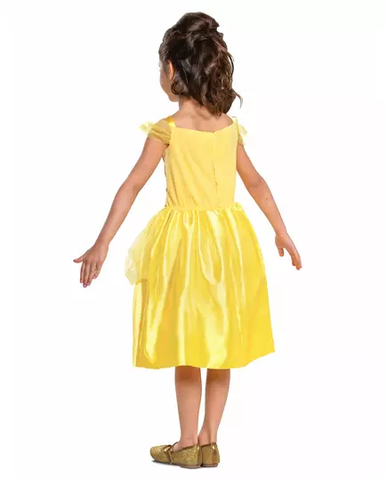 Enkel Belle™-maskeraddräkt flicka, Storlek: 5-6 år (109 - 126 cm), image 2