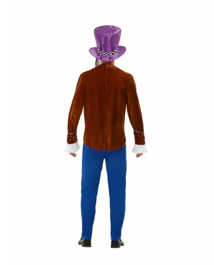 Maskeraddräkt galen hattmakare herr, Storlek: Medium, image 2
