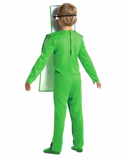 Klassisk Creeper Minecraft™ maskeraddräkt barn, Storlek: 5-6 år (109 - 126 cm), image 2