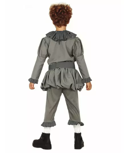 Psykopatisk clownmaskeraddräkt pojke, Storlek: 9 år (125-135 cm), image 2