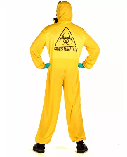 Maskeraddräkt kontaminering kombination vuxen, Storlek: XXX-Large (160-190cm), image 2
