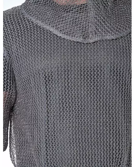 Lyxig maskeraddräkt med ringbrynja riddare vuxen, Storlek: Small/Medium, image 2