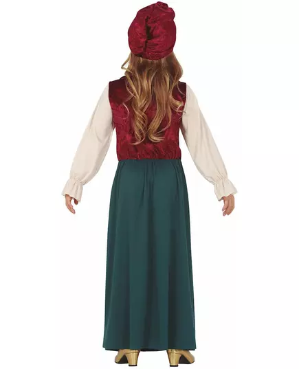 Maskeraddräkt spådam barn, Storlek: 10-12 år (142-148 cm), image 2