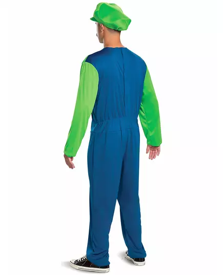 Klassisk Luigi™ maskeraddräkt vuxen, Storlek: Medium, image 2