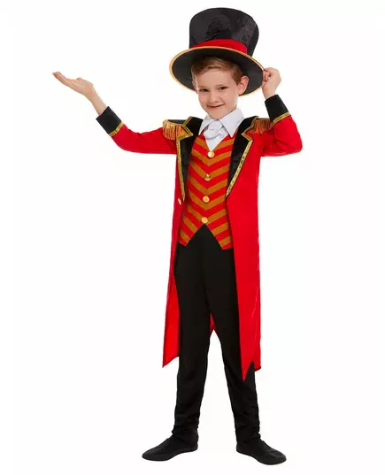Maskeraddräkt cirkusdirektör pojke, Storlek: 7-9 år (130/143 cm), image 2