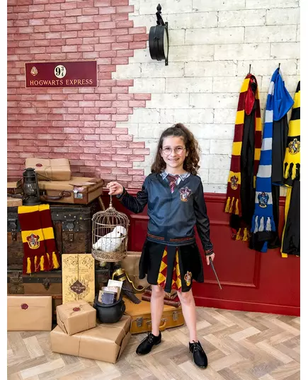 Topp med kjol Gryffindor Harry Potter™ flicka, Storlek: 7-8 år (122 till 128 cm), image 2