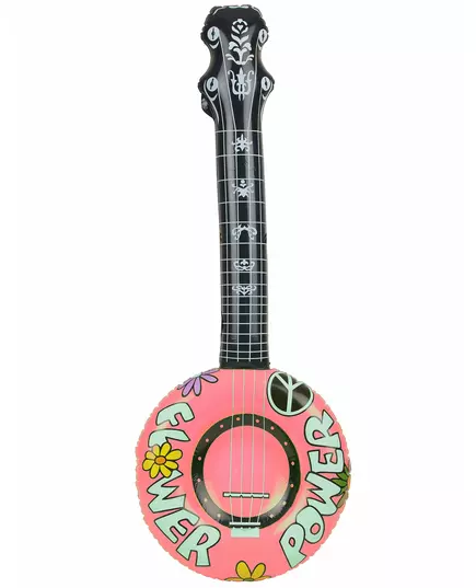 Uppblåsbart orange hippiebanjo, Färg: Grön, image 3
