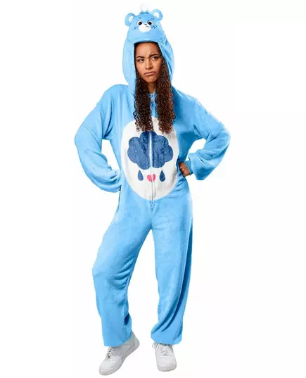 Blå Bisounours™ Touronchon-maskeraddräkt vuxen, Storlek: Medium, image 2