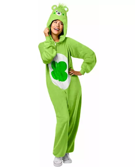 Grön Bisounours™ Touchanceux-maskeraddräkt för vuxen, Storlek: Medium, image 2