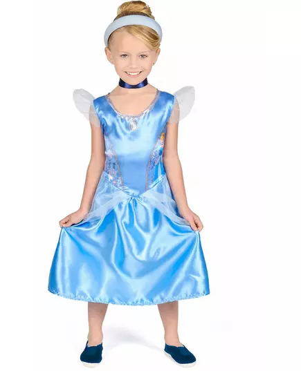 Cinderella™ enkel maskeraddräkt barn, Storlek: 5-6 år (109 - 126 cm), image 2