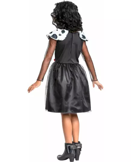 Klassisk maskeraddräkt Cruella™ flicka, Storlek: 5-6 år (109 - 126 cm), image 2