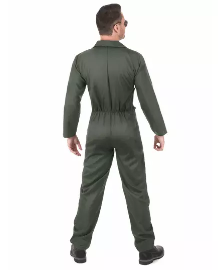 Maskeraddräkt flygpilot med glasögon herr, Storlek: Large, image 3