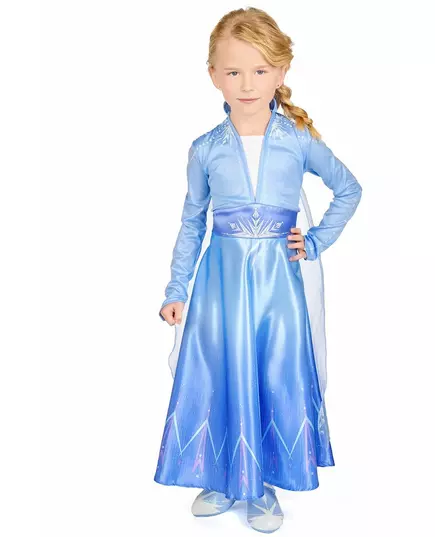 Elsa™ Frost 2 deluxe-maskeraddräkt flicka, Storlek: 3-4 år (97 - 109 cm), image 2