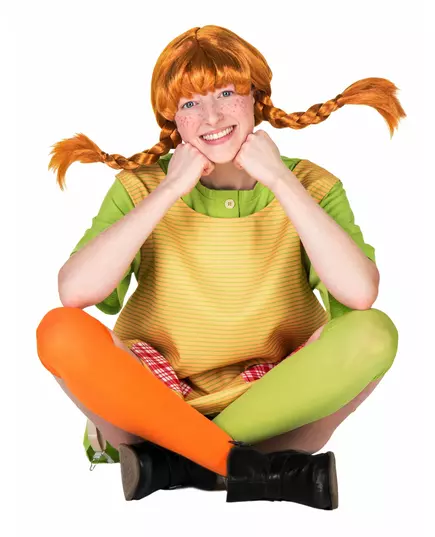 Maskeraddräkt Pippi Långstrump™ dam, Storlek: Large, image 3