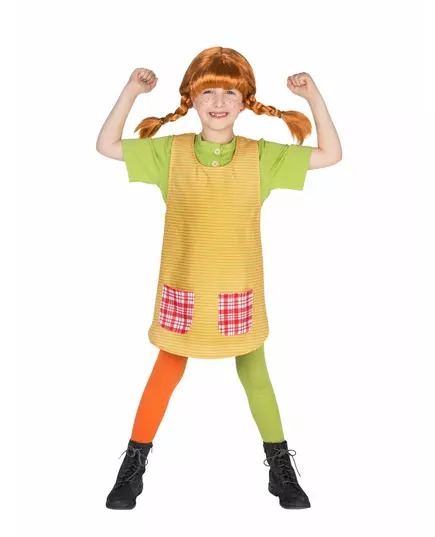 Pippi Långstrump™ maskeraddräkt flicka, Storlek: 7-8 år (122-128 cm), image 3