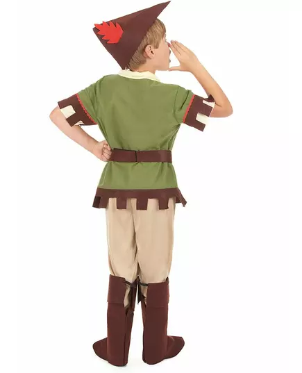 Skogsmänniskomaskeraddräkt pojke, Storlek: 10-12 år (130-140 cm), image 3