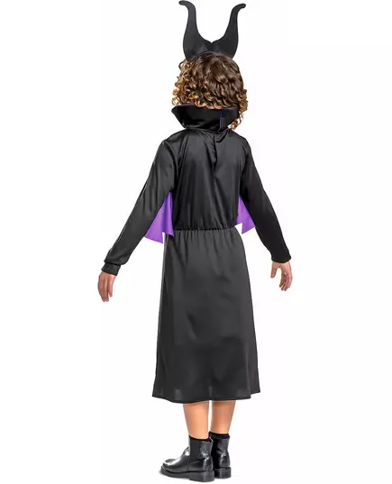 Maléfique™ klassisk maskeraddräkt flicka, Storlek: 5-6 år (109 - 126 cm), image 2