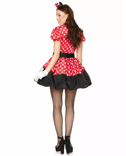 Miss Mouse-maskeraddräkt dam, Storlek: X-Large, image 3