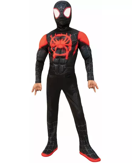 Lyxmaskeraddräkt Spiderman Miles Morales™ barn, Storlek: 5-6 år (110 till 116 cm), image 2