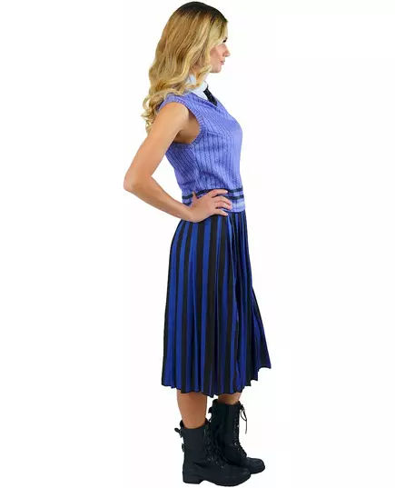 Enid skoluniform-maskeraddräkt – Wednesday™ vuxen, Storlek: Medium, image 2