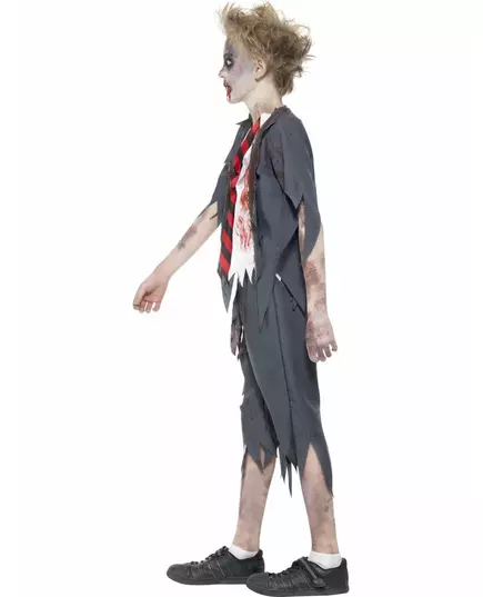 Skolpojkezombiemaskeraddräkt för Halloween, Storlek: 13-15 år, image 3