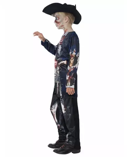 Zombiepirat-maskeraddräkt pojke Halloween, Storlek: 10-12 år (145/158 cm), image 3