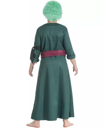 Zoro One Piece™-maskeraddräkt barn, Storlek: 11-12 år (152 cm), image 2