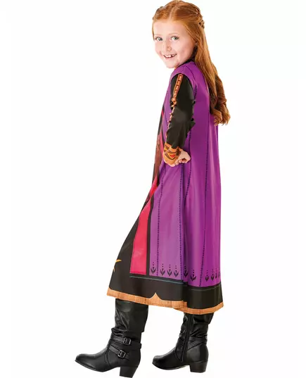 Anna Frost 2™-maskeraddräkt flicka, Storlek: 7-8 år(122-128 cm), image 3